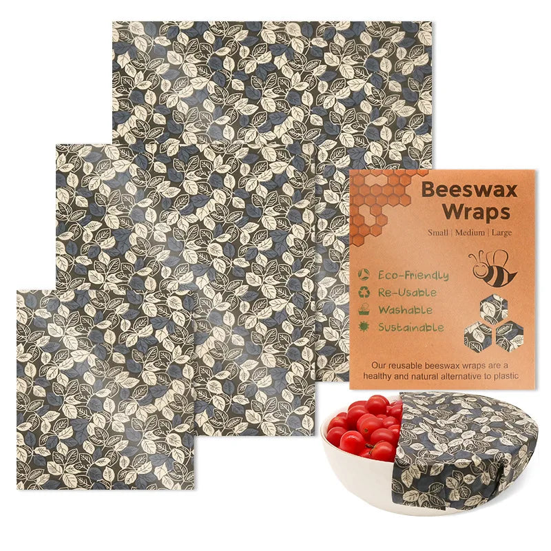 Reusable Beeswax Food Wraps - A natural alternative to Plastic