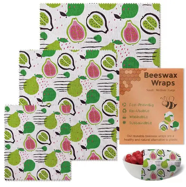Reusable Beeswax Food Wraps - A natural alternative to Plastic
