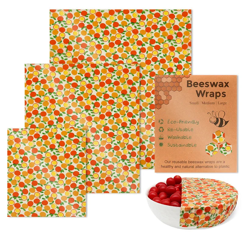 Reusable Beeswax Food Wraps - A natural alternative to Plastic