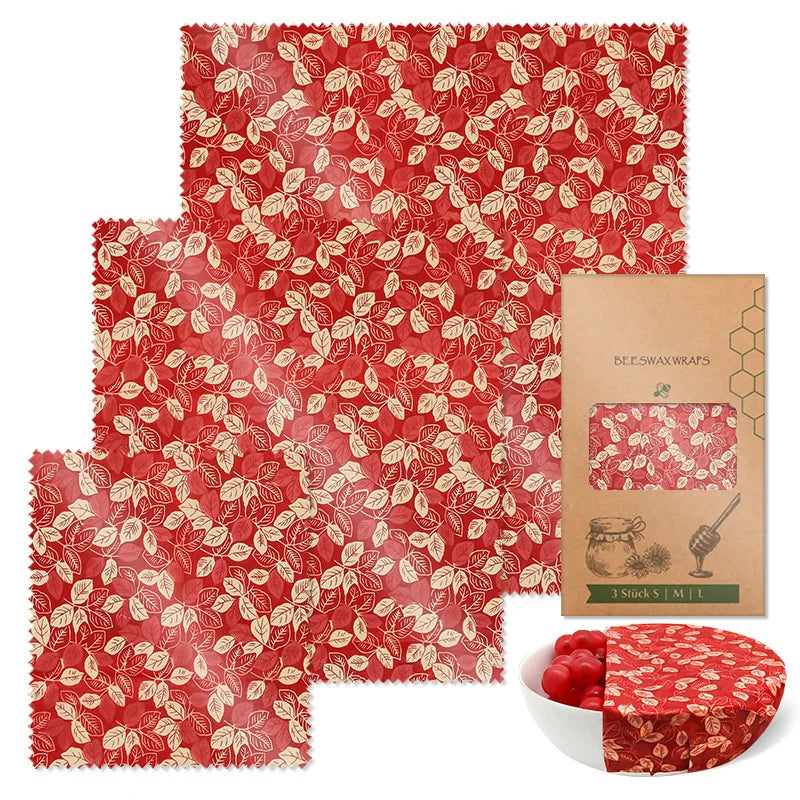 Reusable Beeswax Food Wraps - A natural alternative to Plastic