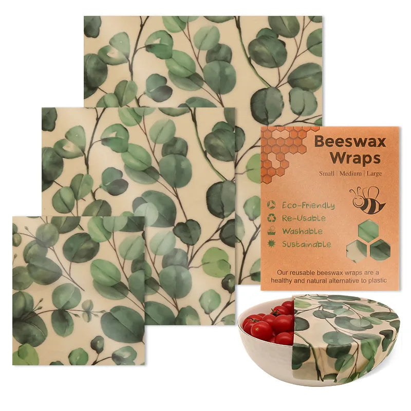 Reusable Beeswax Food Wraps - A natural alternative to Plastic