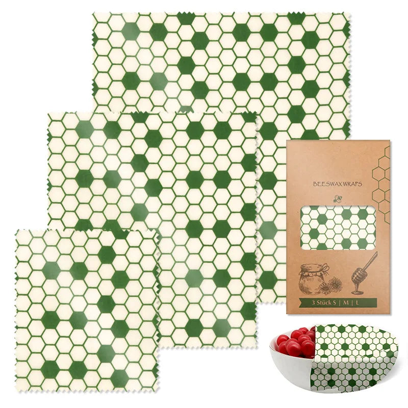 Reusable Beeswax Food Wraps - A natural alternative to Plastic