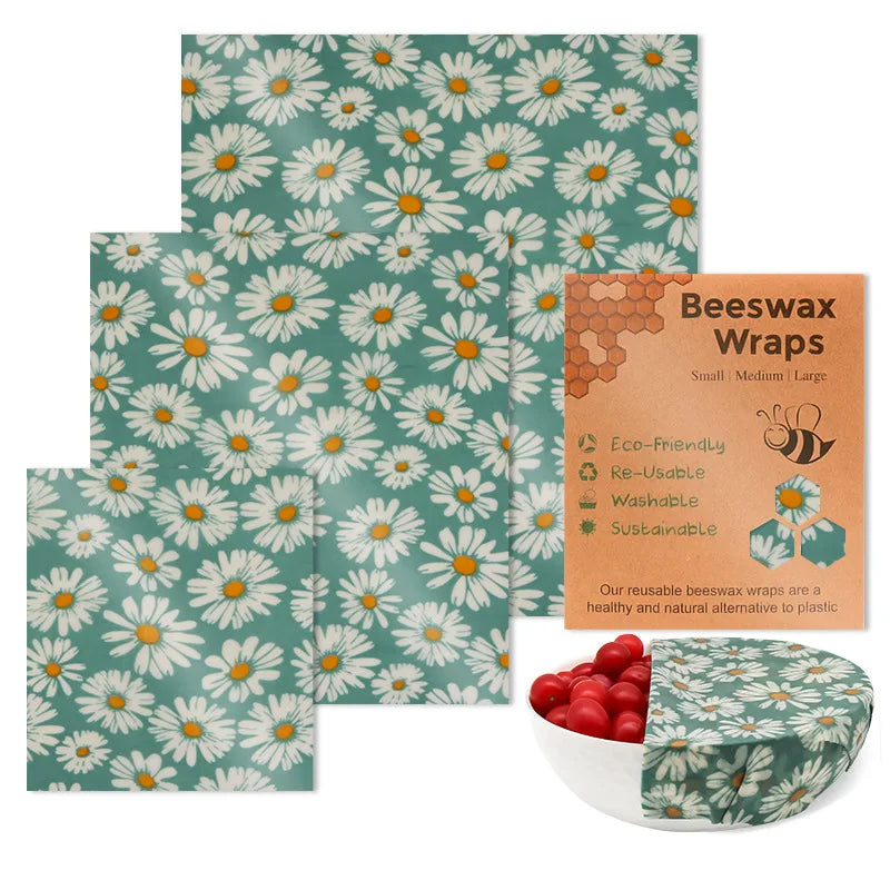 Reusable Beeswax Food Wraps - A natural alternative to Plastic