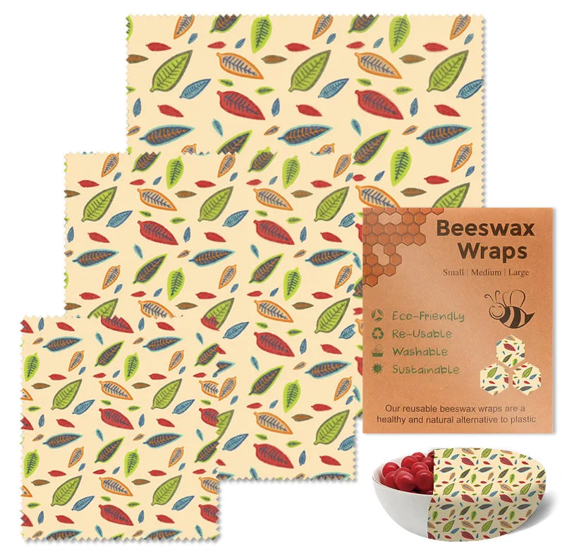 Reusable Beeswax Food Wraps - A natural alternative to Plastic