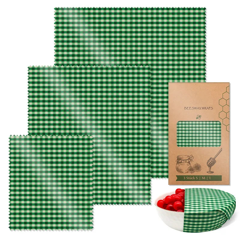 Reusable Beeswax Food Wraps - A natural alternative to Plastic